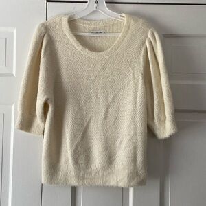 Abercrombie puff sleeve sleeve sweater